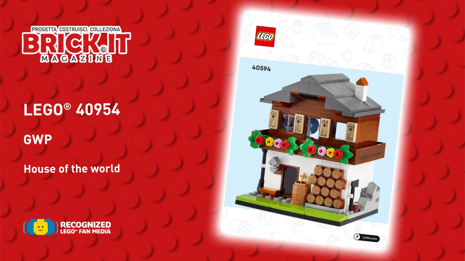LEGO® 40594 GWP – Houses of the World 3 – Recensione