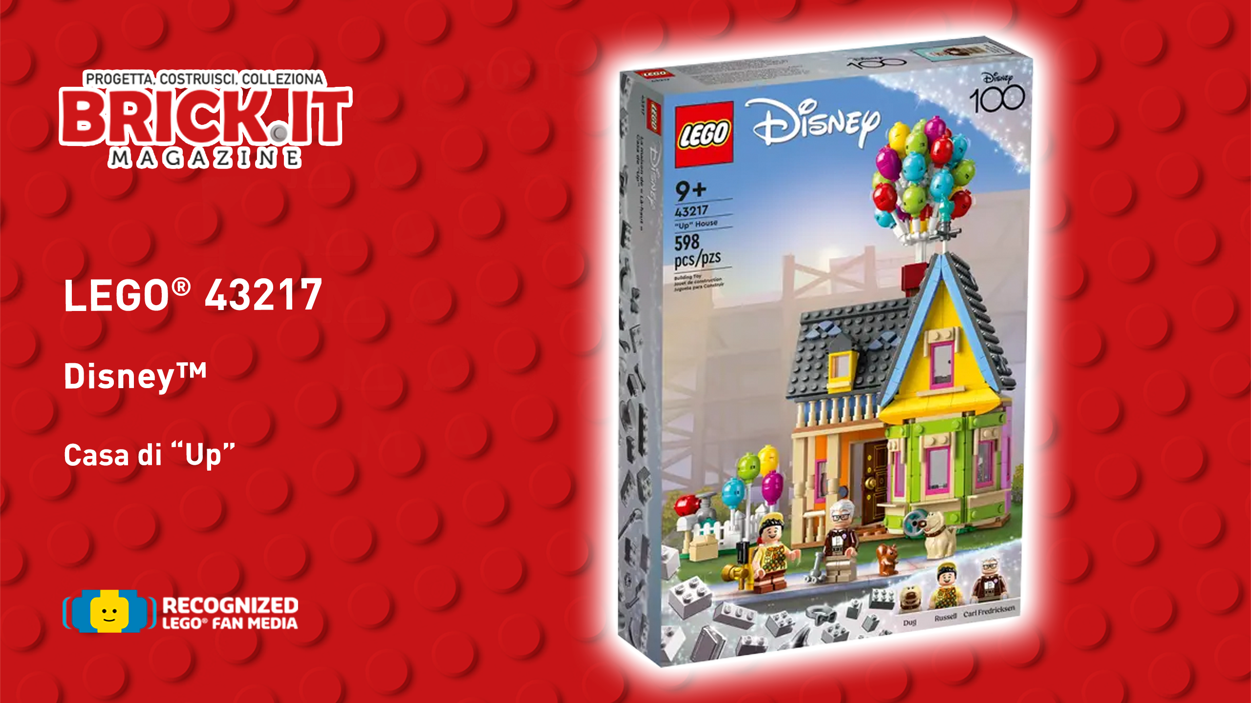 La Casa di UP LEGO è uno dei nuovi set Disney che vorrete tantissimo