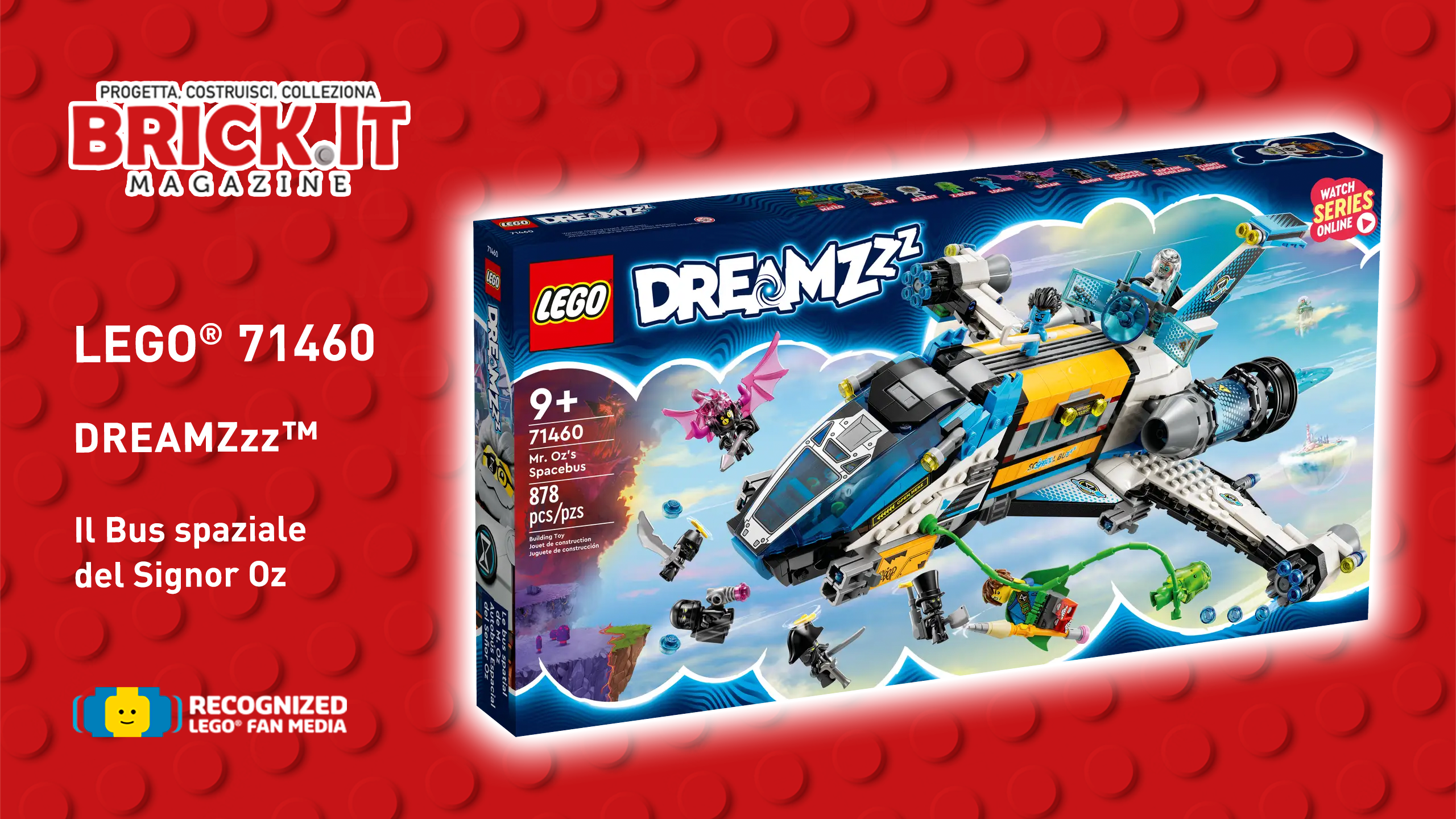 LEGO® DREAMZzz™ 71460 – Dr Oz’s Spacebus – Recensione