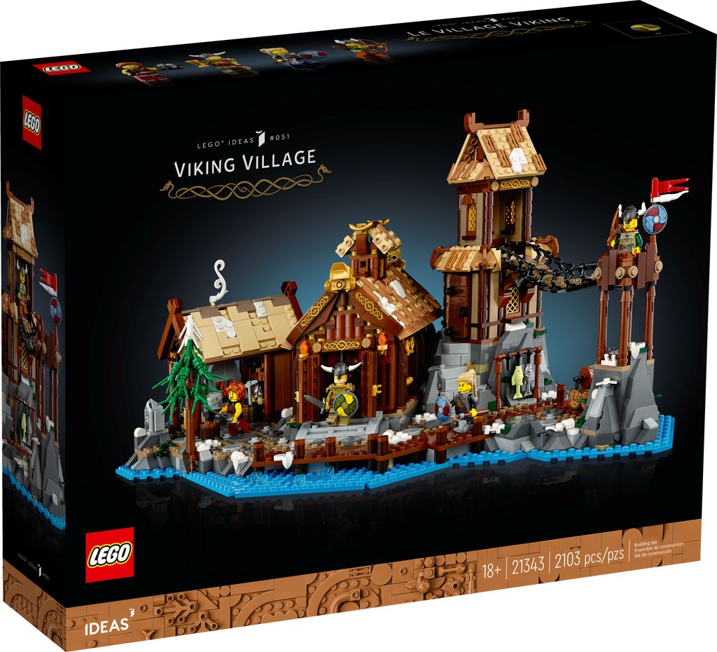 Ufficializzato il nuovo set LEGO Ideas 21343 Viking Village