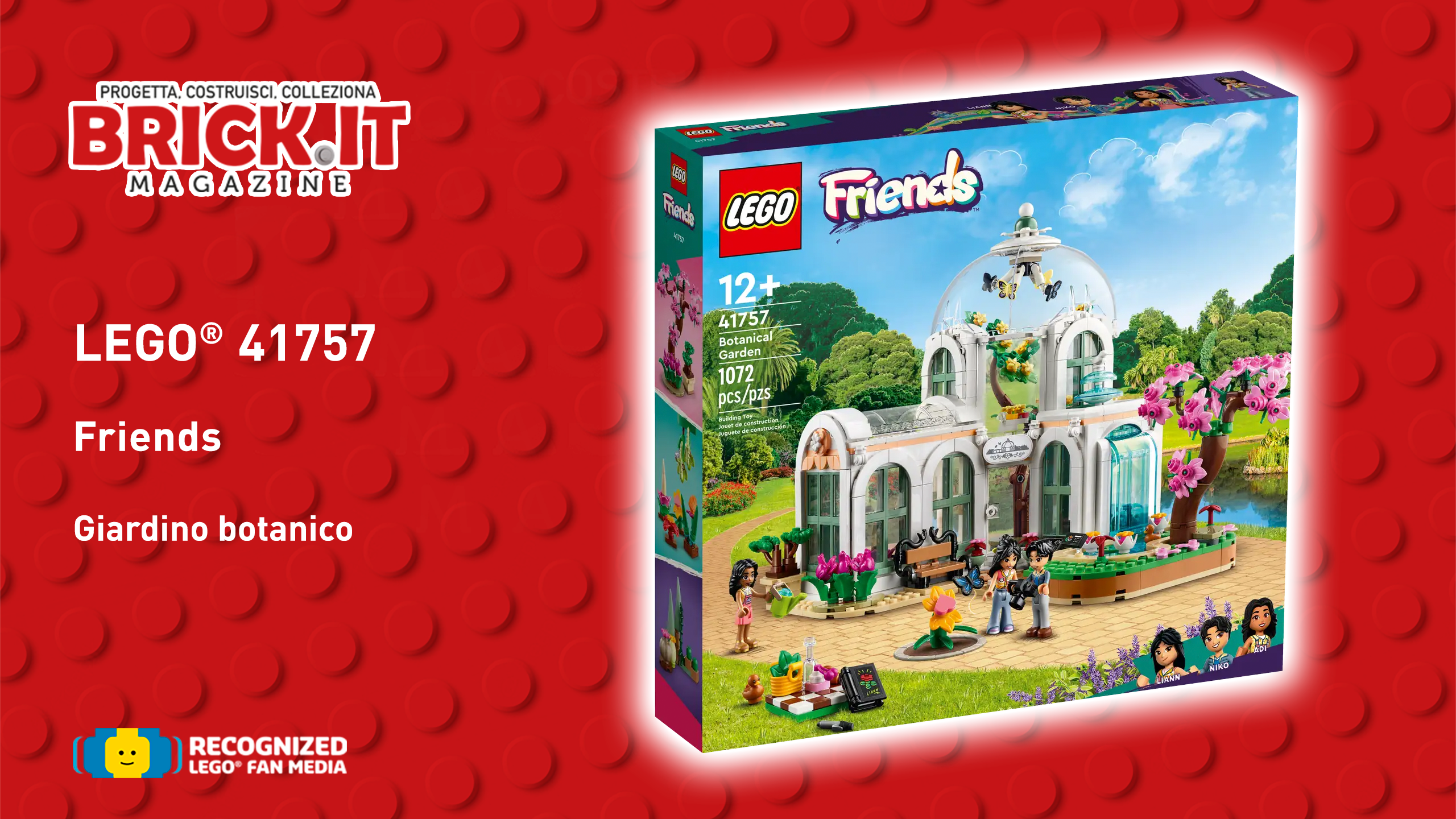 LEGO® Friends 41757 – Giardino botanico – Recensione