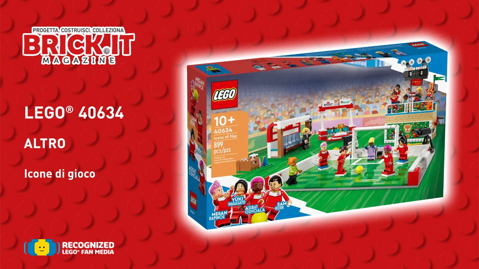 LEGO® 40634 – Icons of Play – Recensione