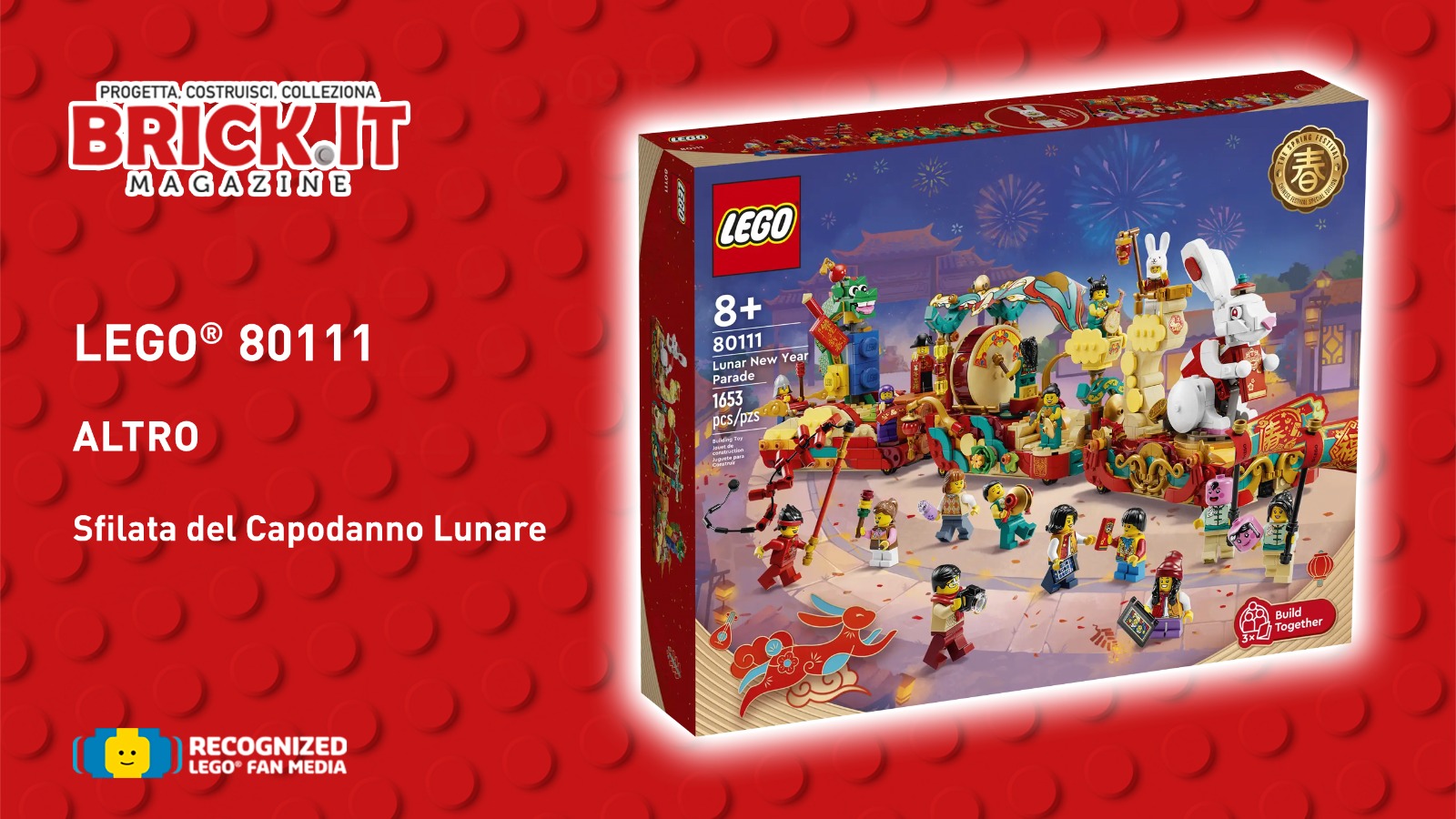LEGO® 80111 – Lunar New Year Parade – Recensione