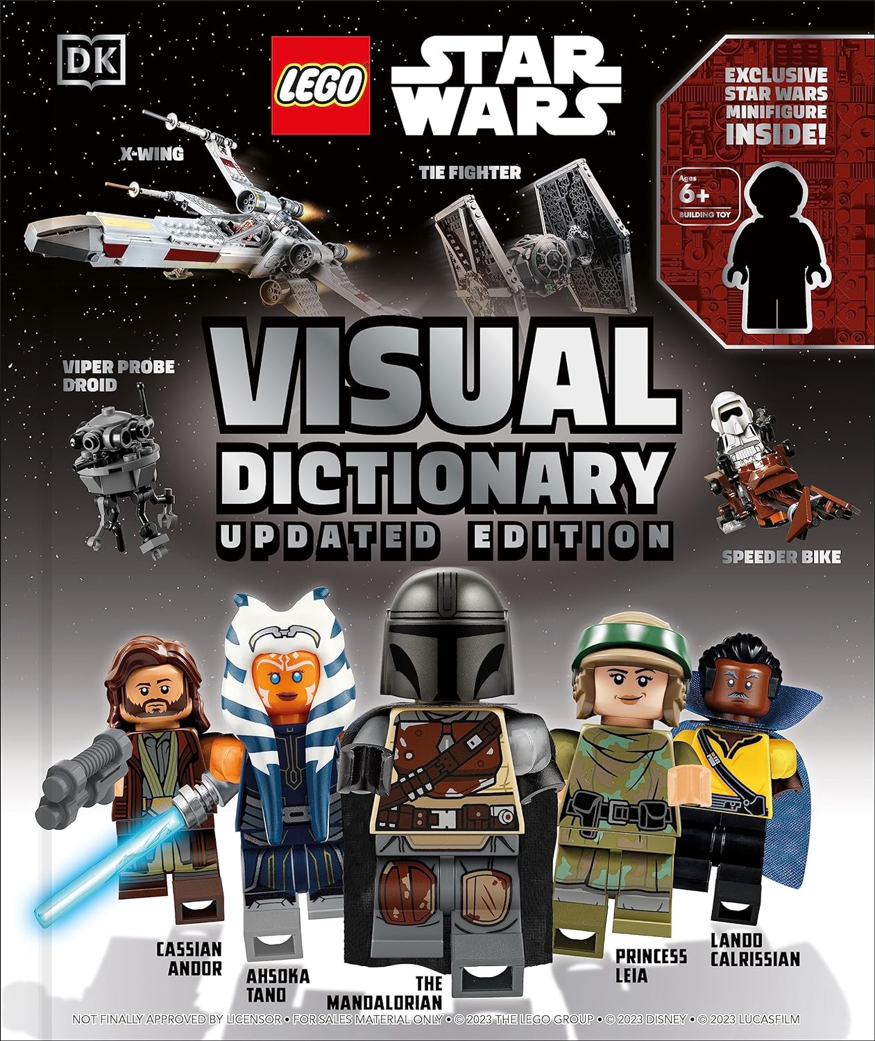 Il nuovo Visual Dictionary LEGO® Star Wars™ arriverà ad aprile 2024