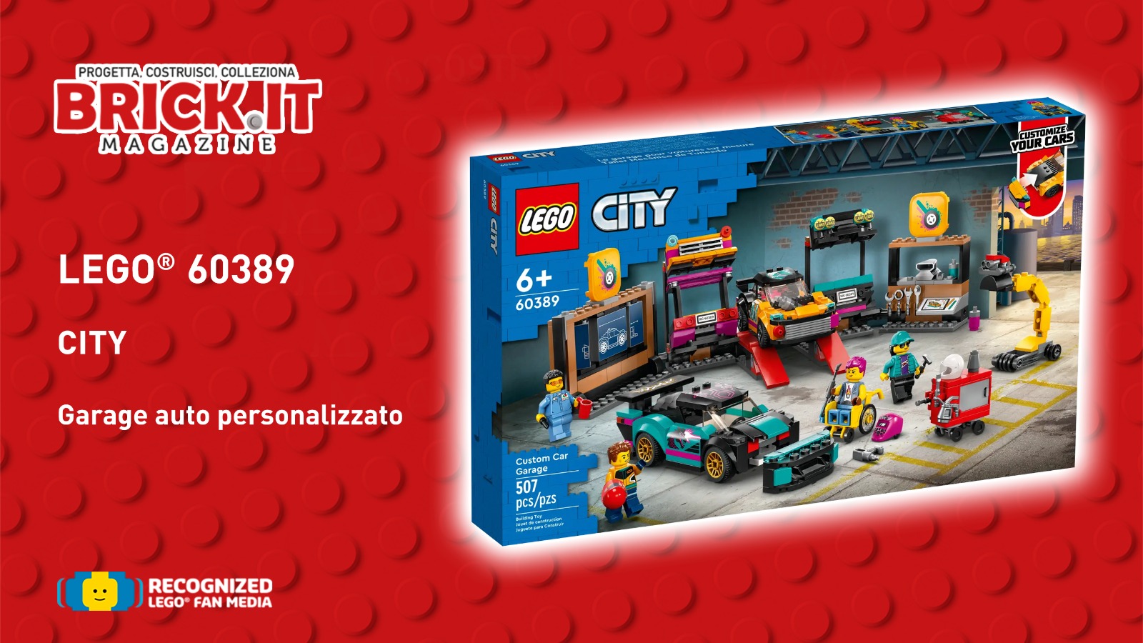 LEGO® City 60389 – Custom Garage – Recensione