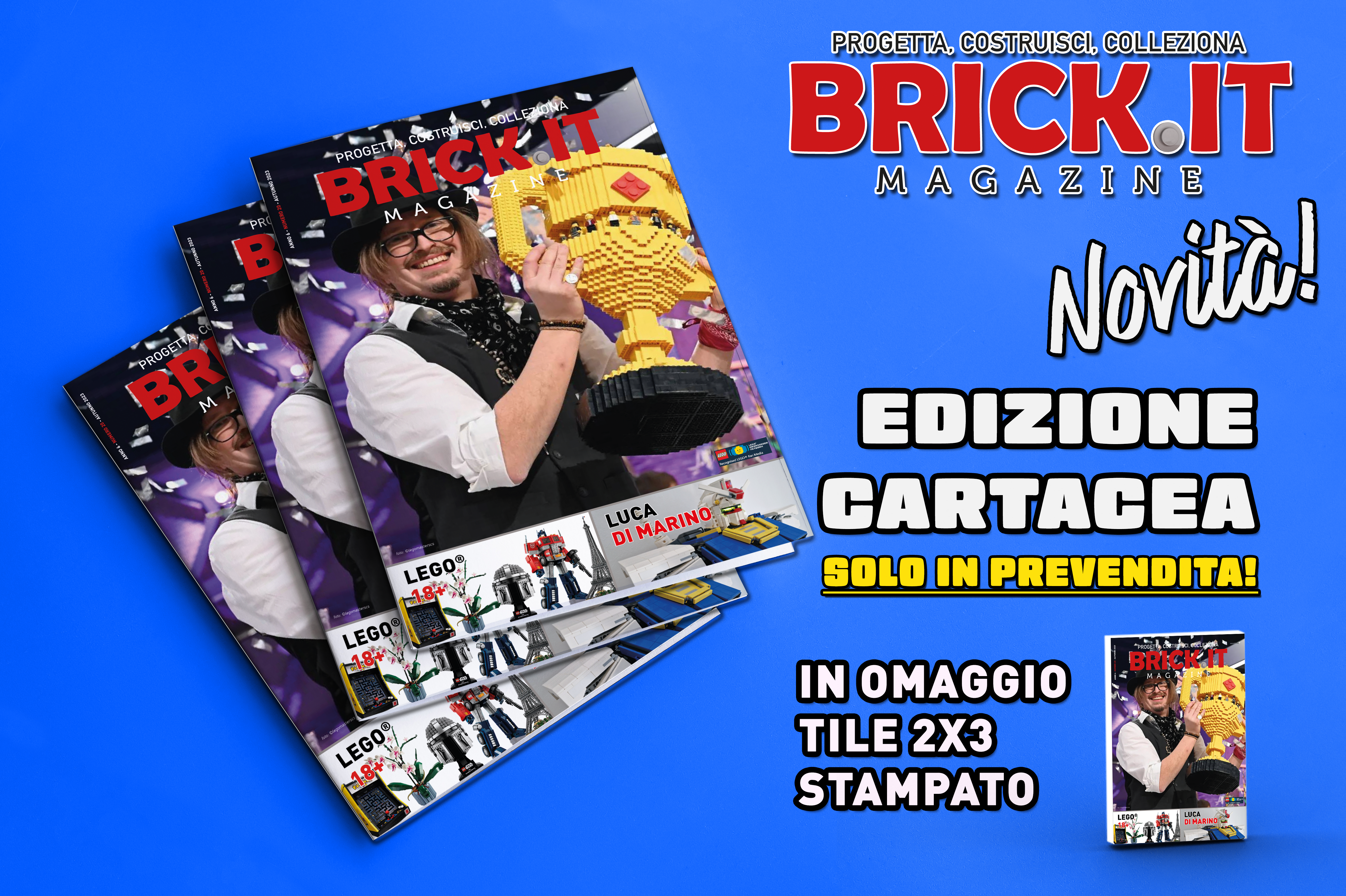 Un nuovo numero di Brick.it Magazine è in arrivo! 