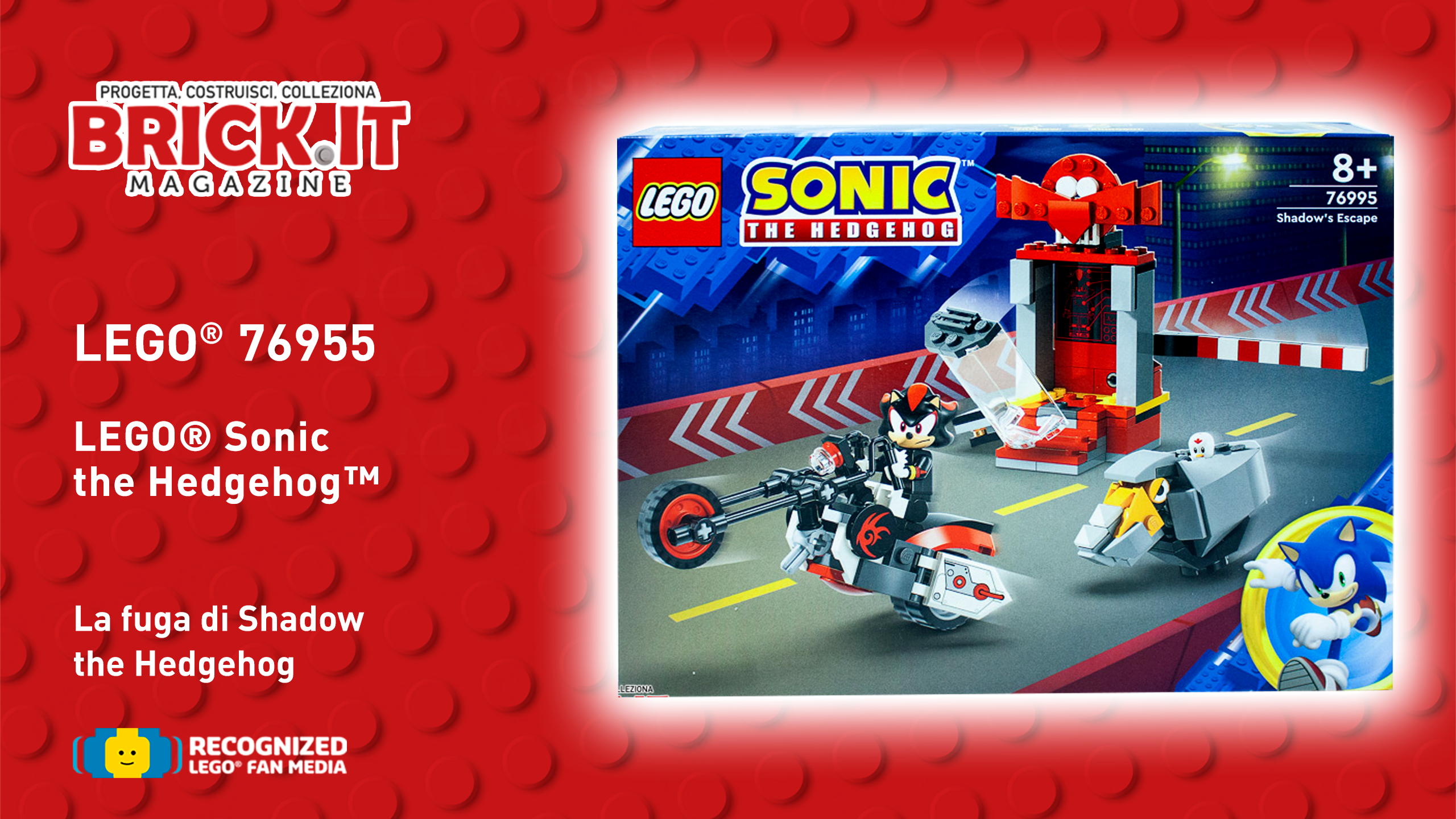 LEGO® Sonic the Hedgehog™ – 76955 – La fuga di Shadow the Hedgehog – Recensione