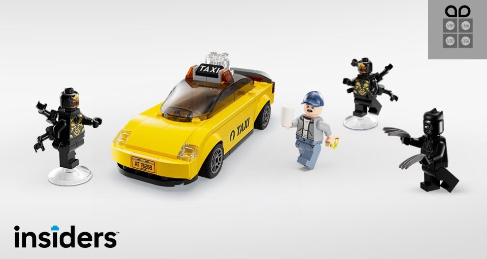Rivelato anche il GWP 76296 – LEGO Marvel Taxi Avengers Tower