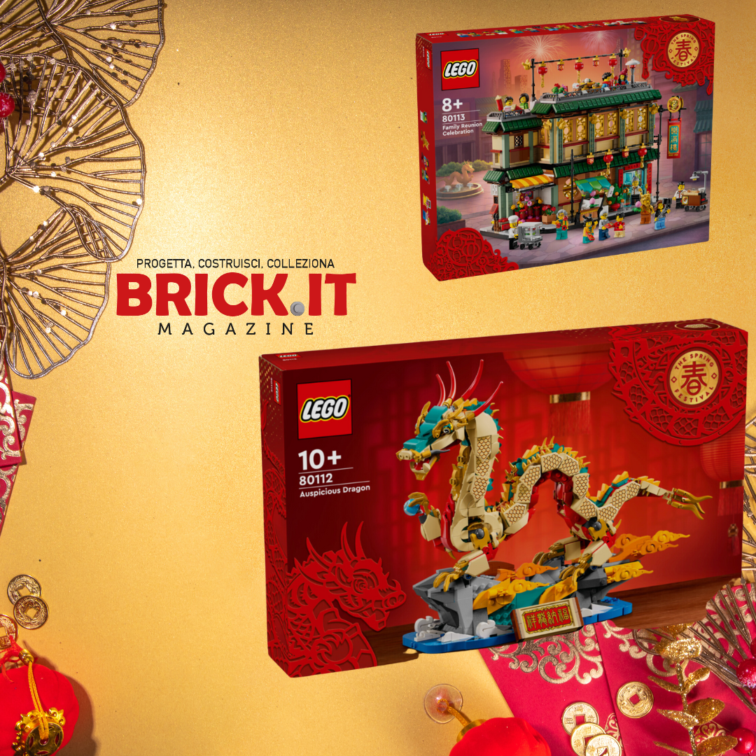Ecco i prossimi LEGO® Lunar New Year Set 