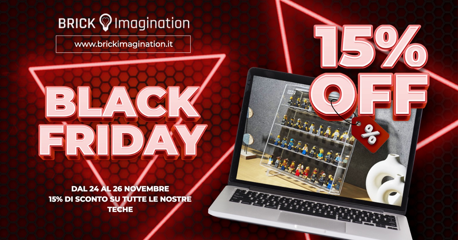 Offerte per il Black Friday da Brick Imagination!