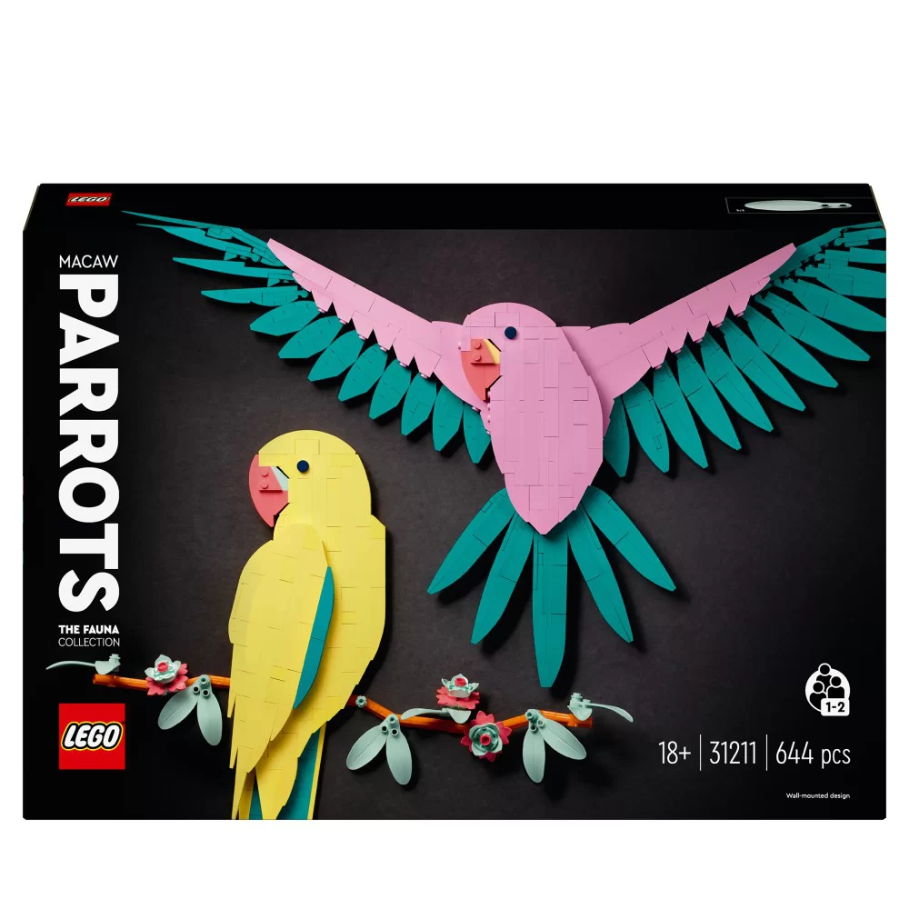 LEGO® ART: arrivano i pappagalli!
