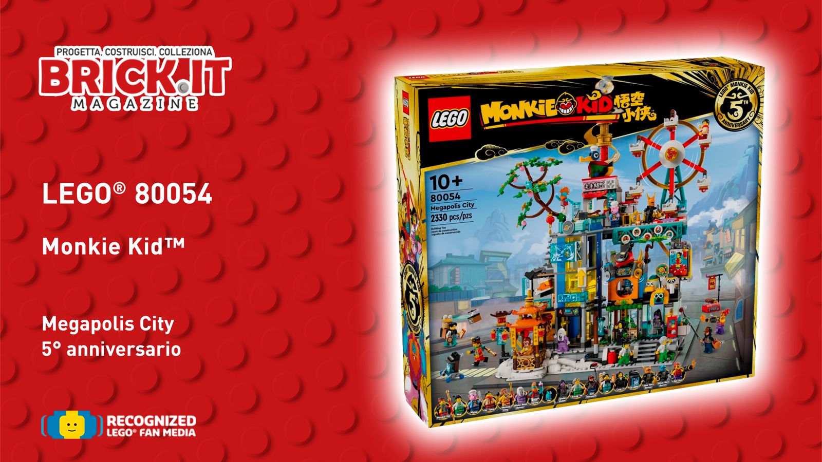LEGO® Monkie Kid 80054 – Megapolis City – Recensione