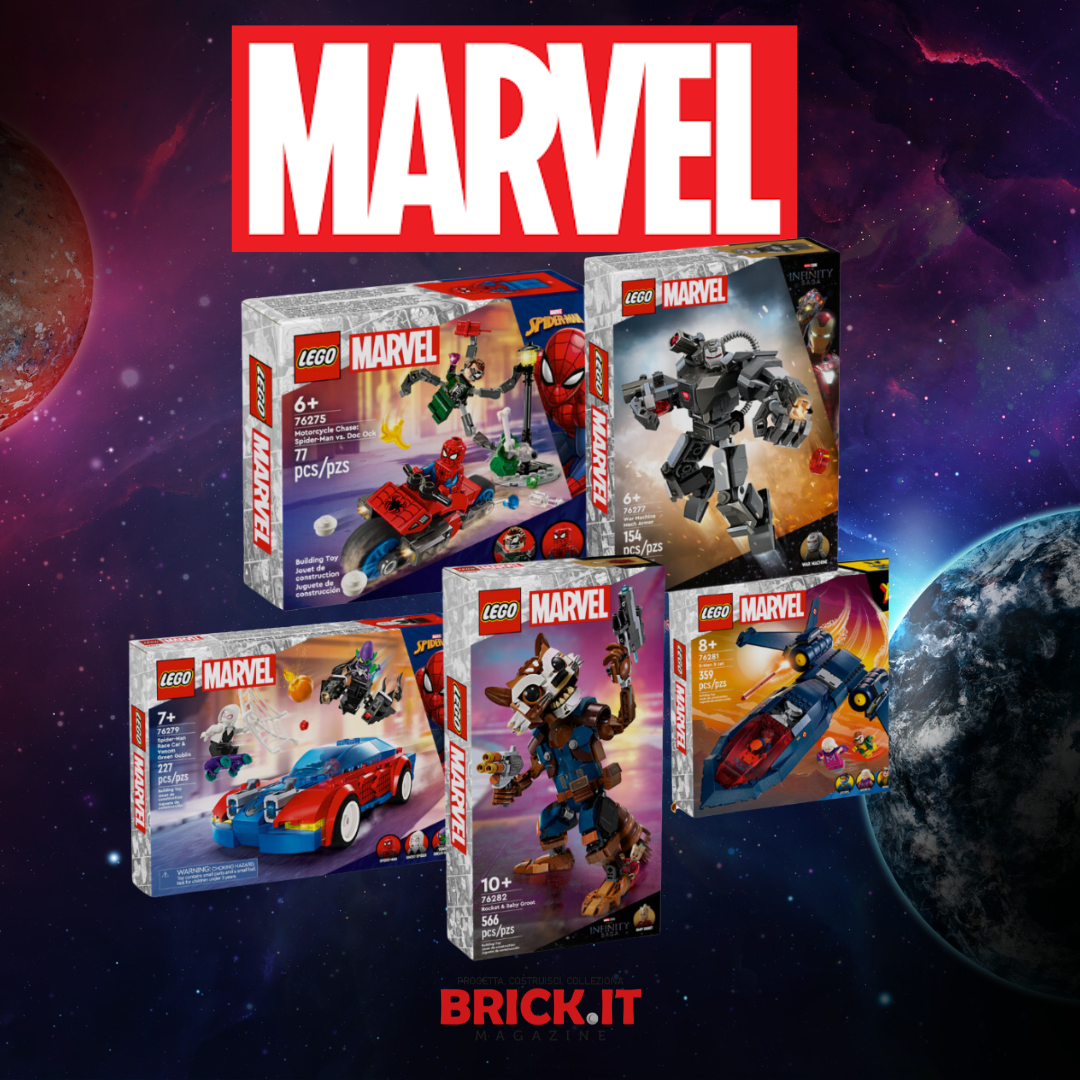 Nuovi set LEGO® MARVEL™ in arrivo nel 2024