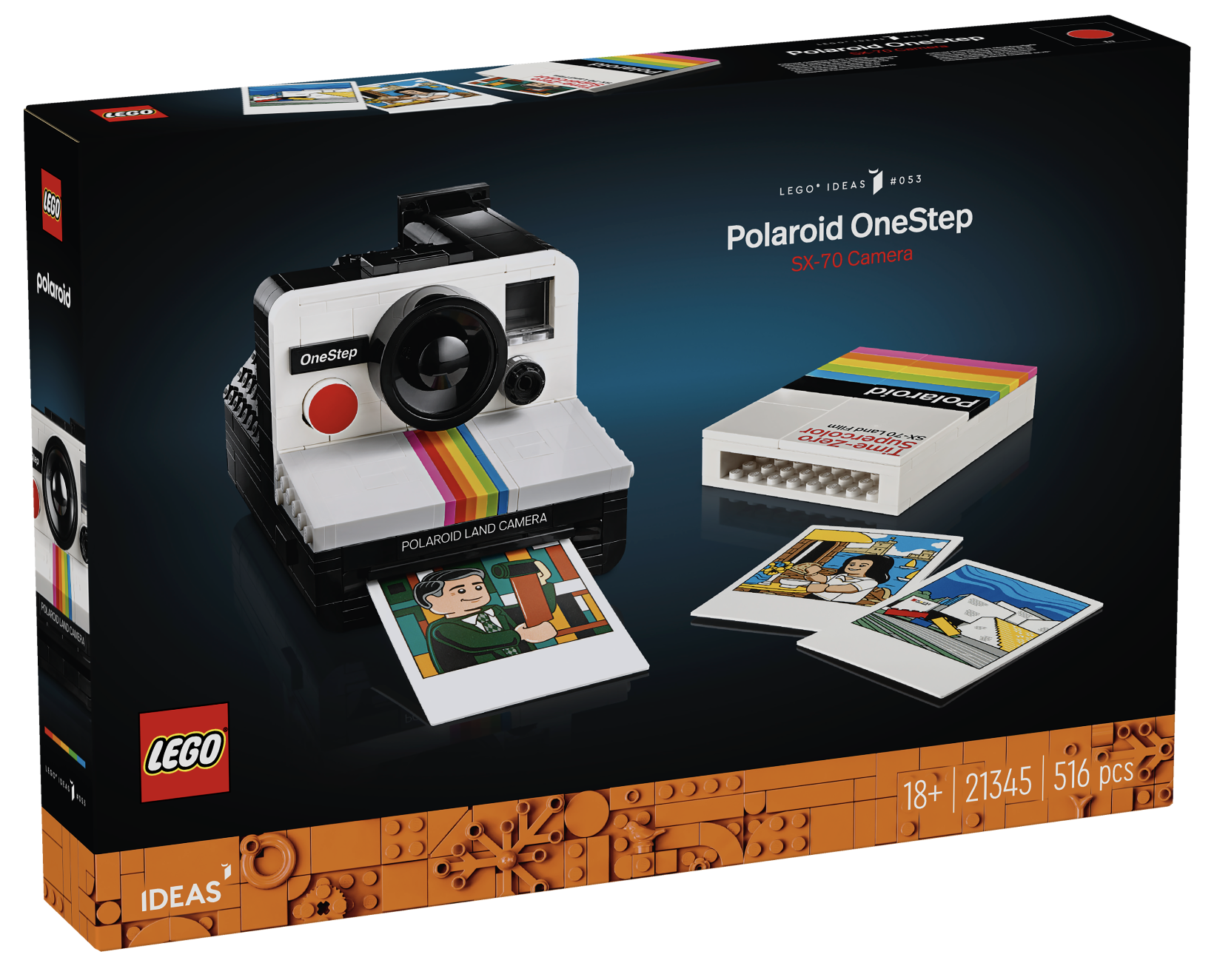 La nuova LEGO® IDEAS: Polaroid OneStep Camera per gli appassionati di fotografia di tutto il mondo!
