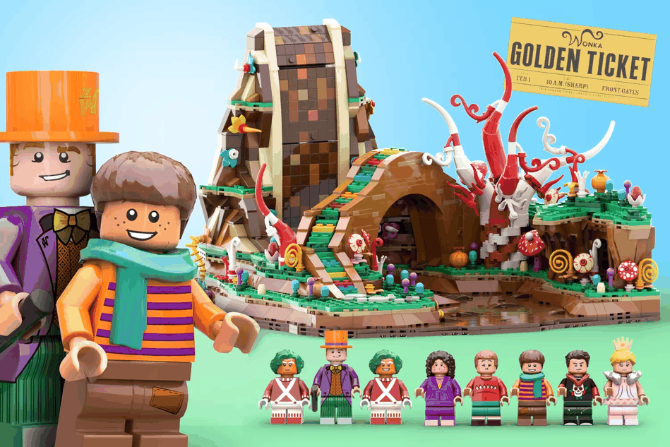 Charlie and the Chocolate Factory – Here we go again! ha raggiunto i 10K su LEGO Ideas per la seconda volta