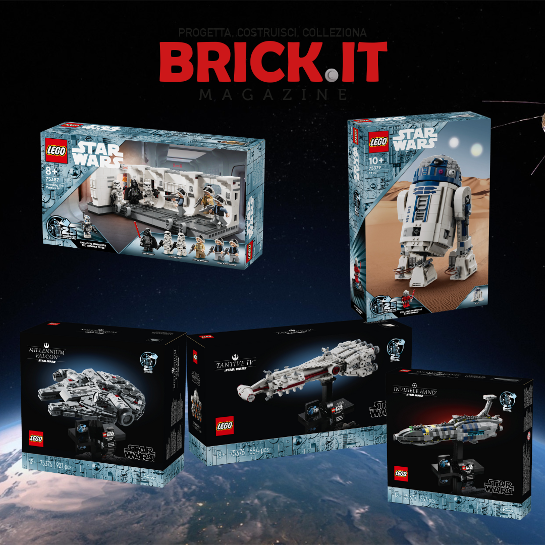 La collaborazione LEGO® Star Wars™ compie 25 anni: ecco i set dell’anniversario