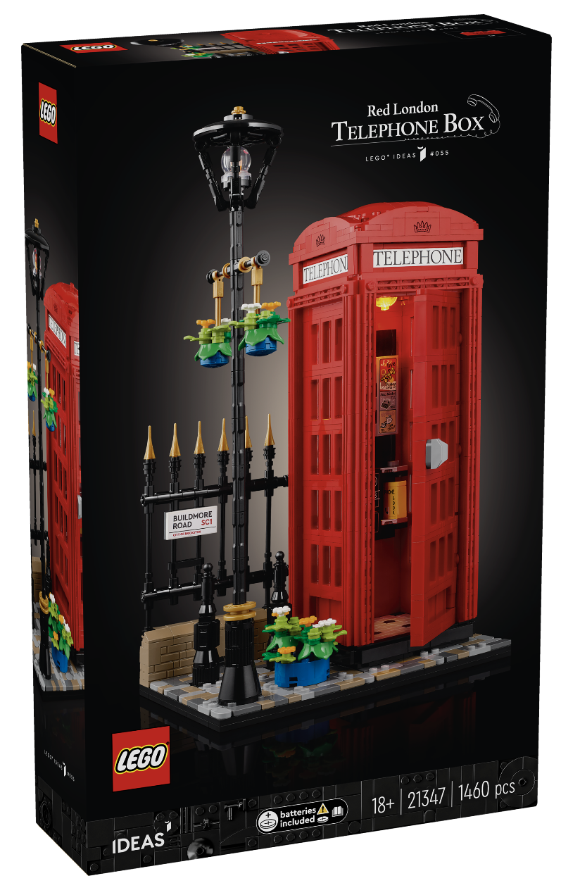 LEGO® Ideas 21347 – Red London Telephone Box