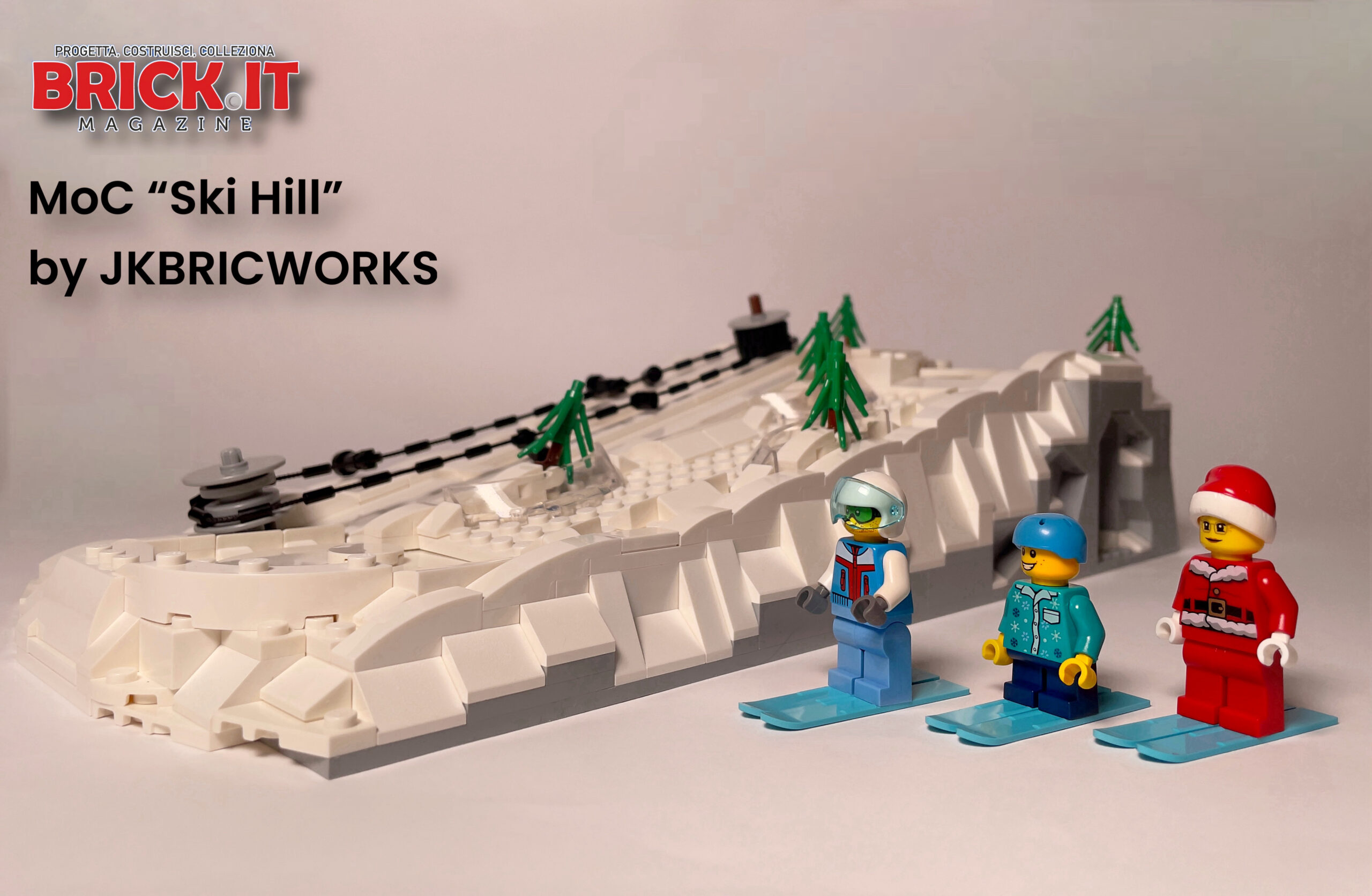 MoC – “Working Ski Hill” by JKBrickworks –             Recensione