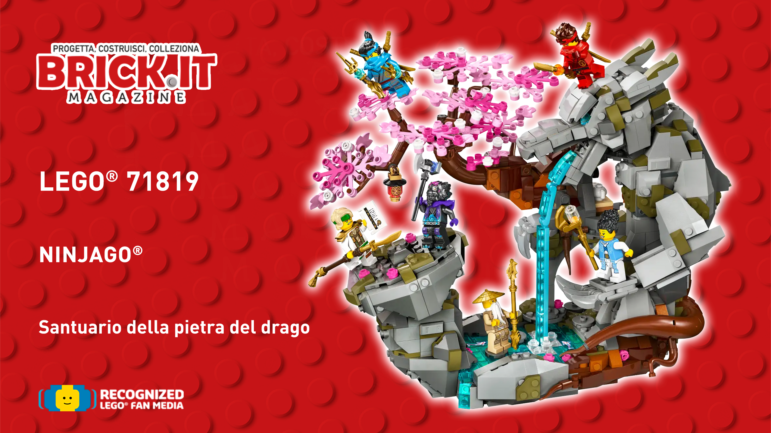 LEGO® NINJAGO DRAGON RISING #71819 – DRAGON STONE SHRINE – RECENSIONE