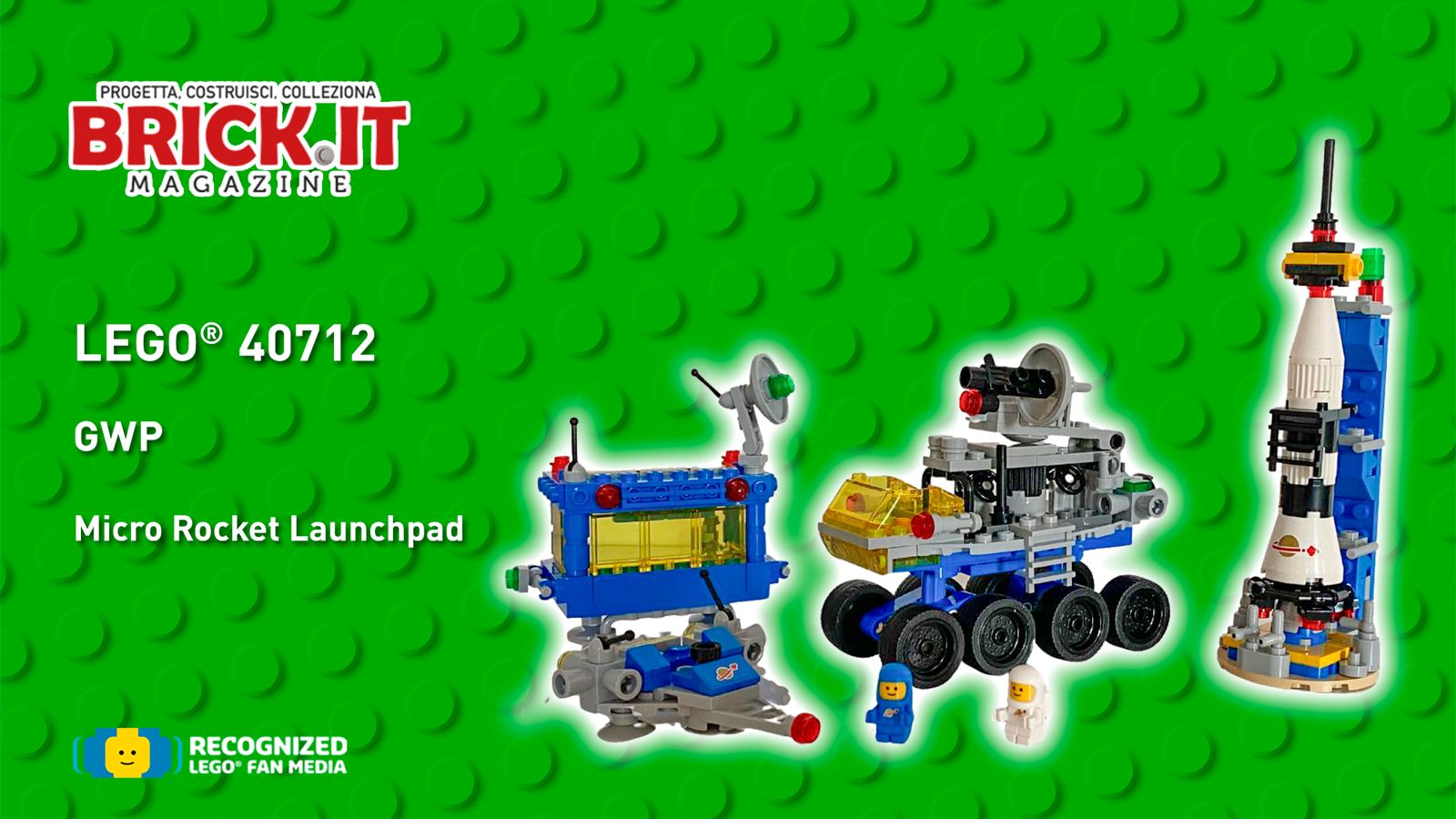 LEGO® GWP 40712 – Micro Rocket Launchpad – Recensione
