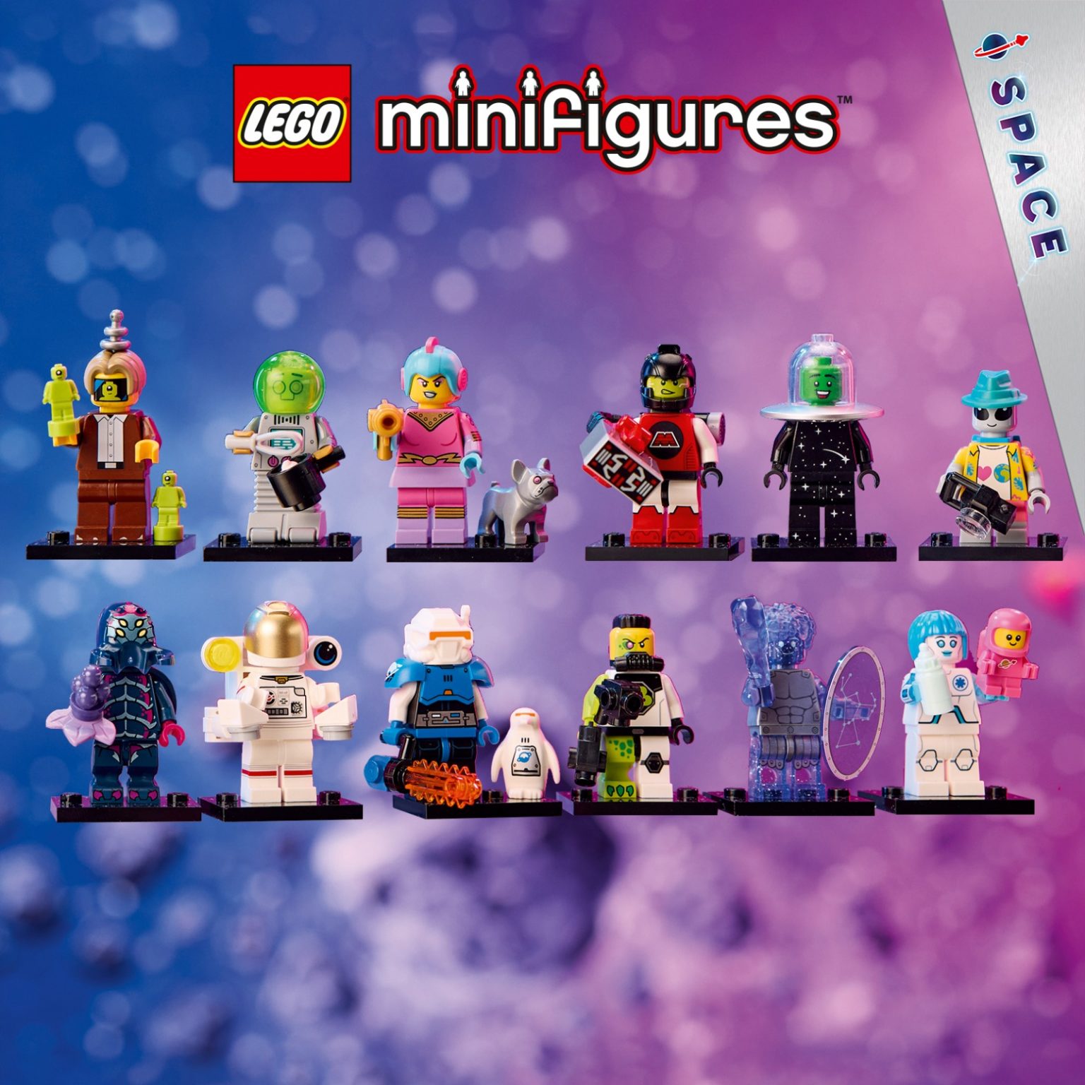 Disponibili dal 1° maggio le nuove Minifigure collezionabili a tema Space