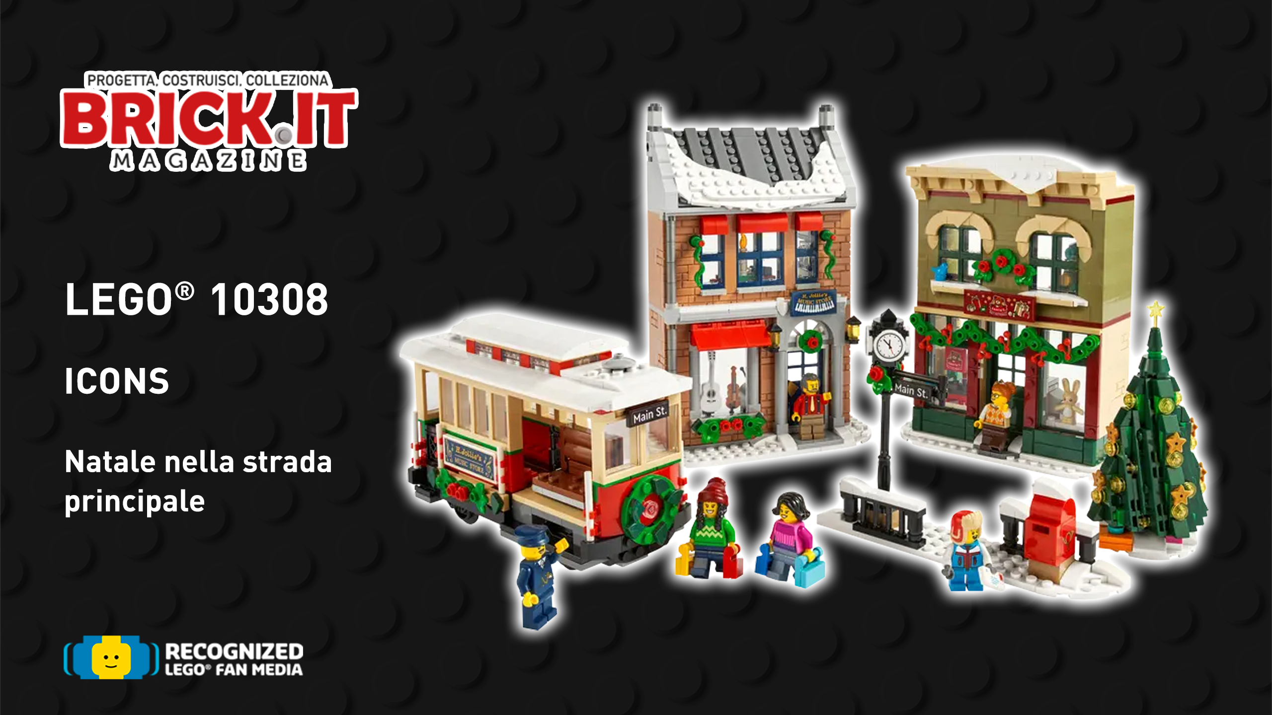LEGO® Icons 10308 – Holiday Main Street – Recensione