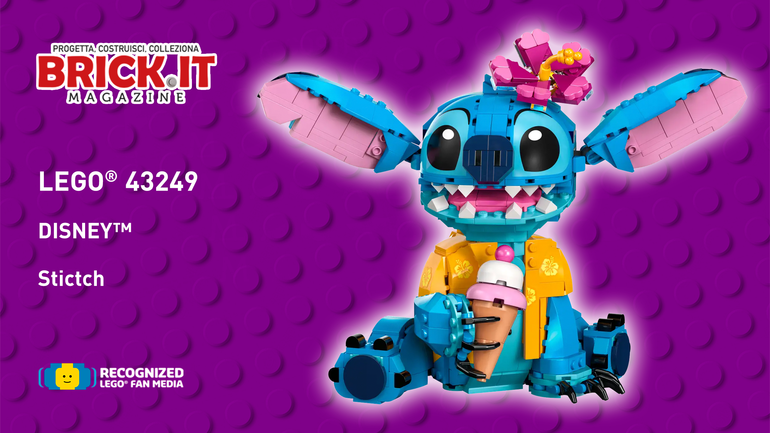 LEGO® Disney 43249 – Stitch – Recensione