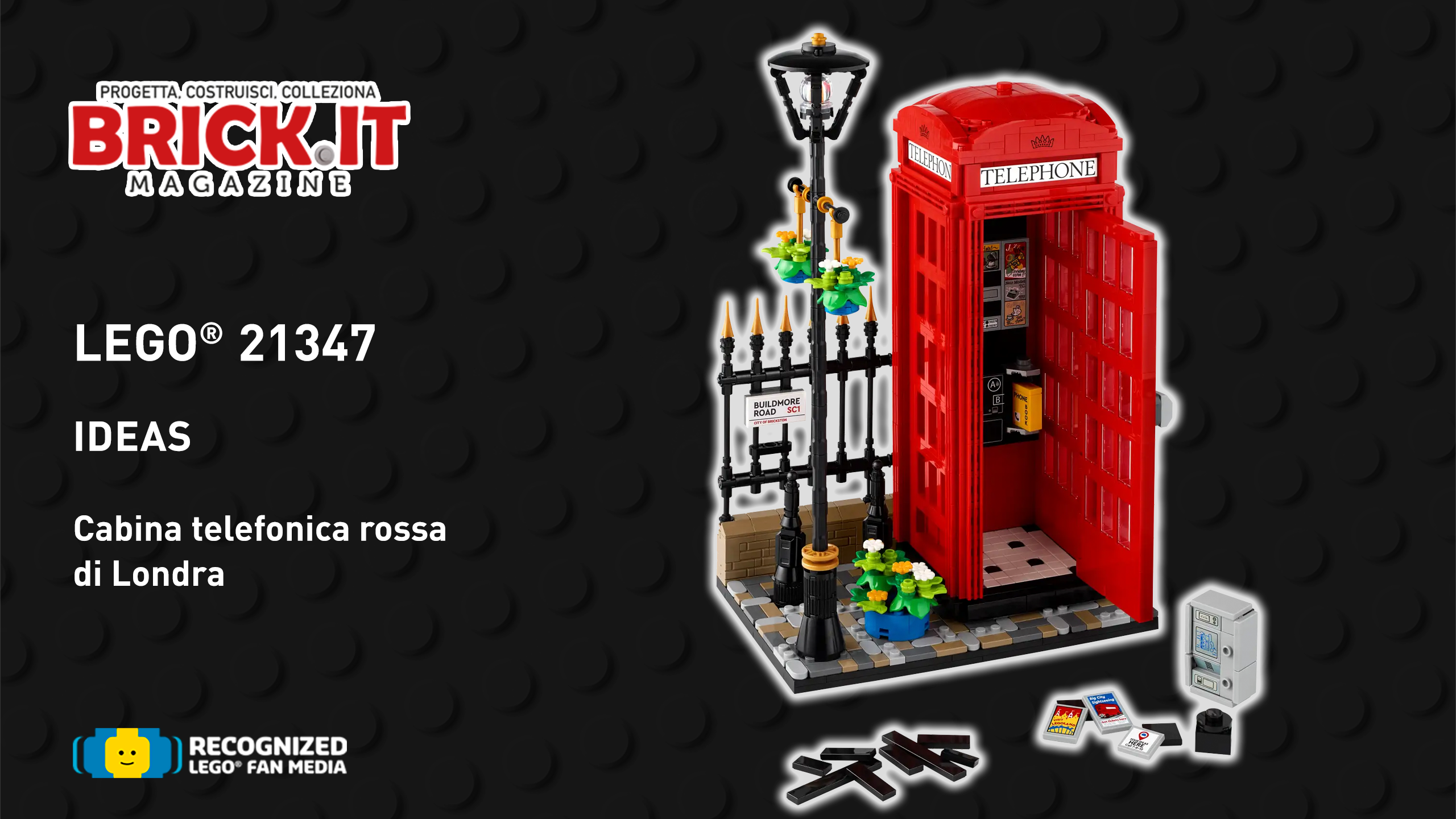 LEGO Ideas (21347) – Red London Telephone Box – Recensione