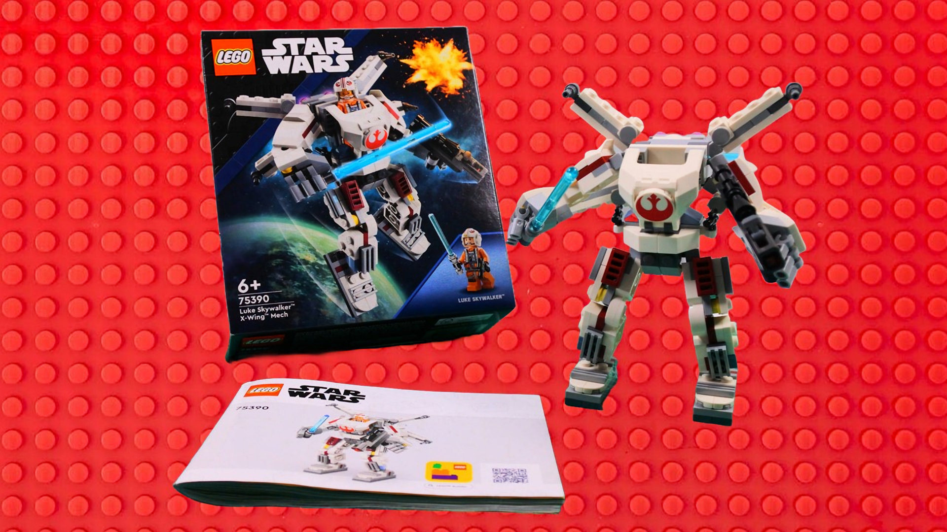 LEGO Star Wars 75390 Luke Skywalker X-Wing Mech – La recensione