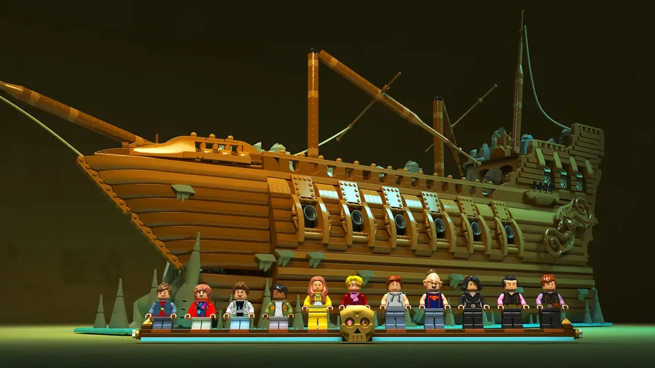 Moc a tema Goonies LEGO Ideas '80 contest