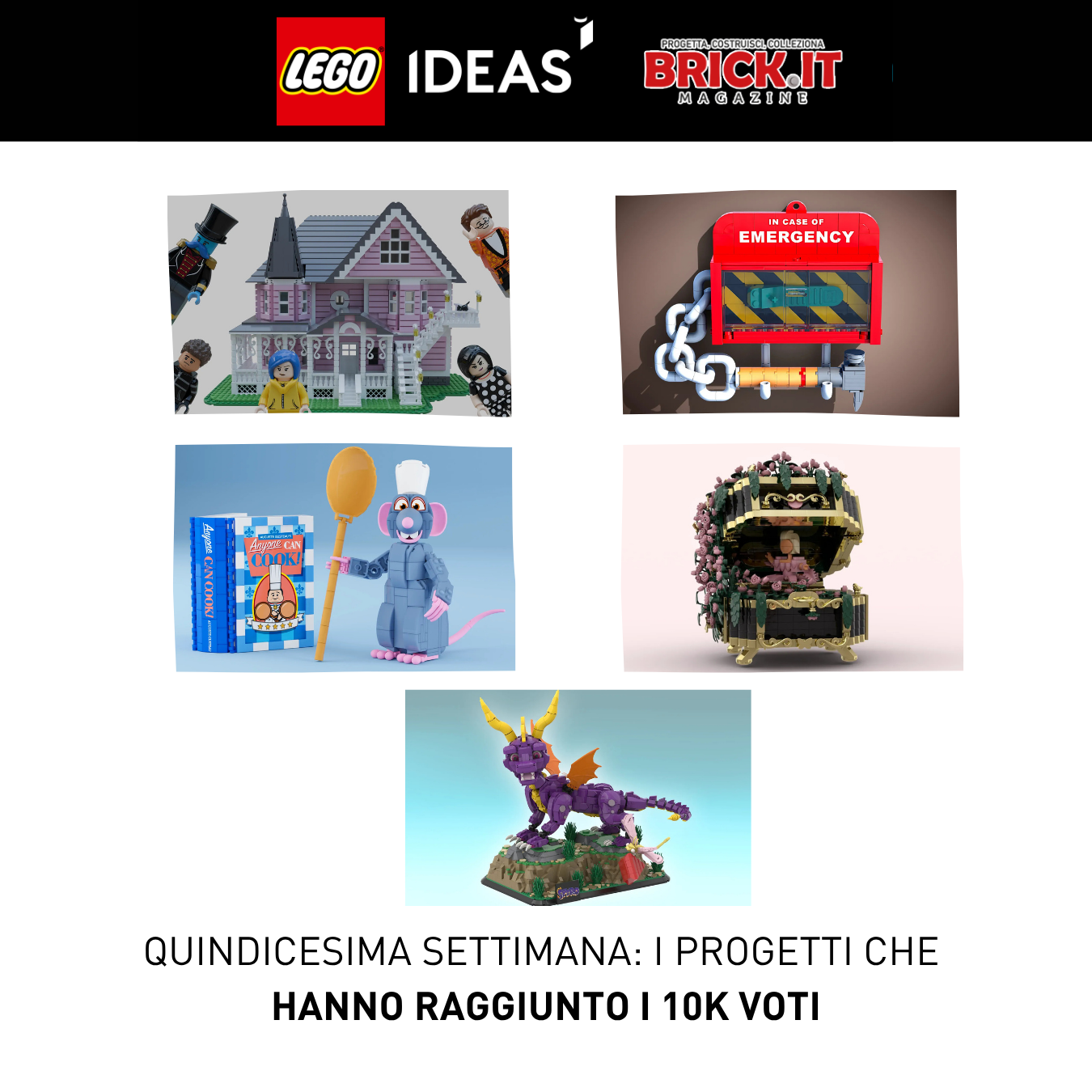 Aggiornamento settimanale LEGO® Ideas: 10 – 16 agosto