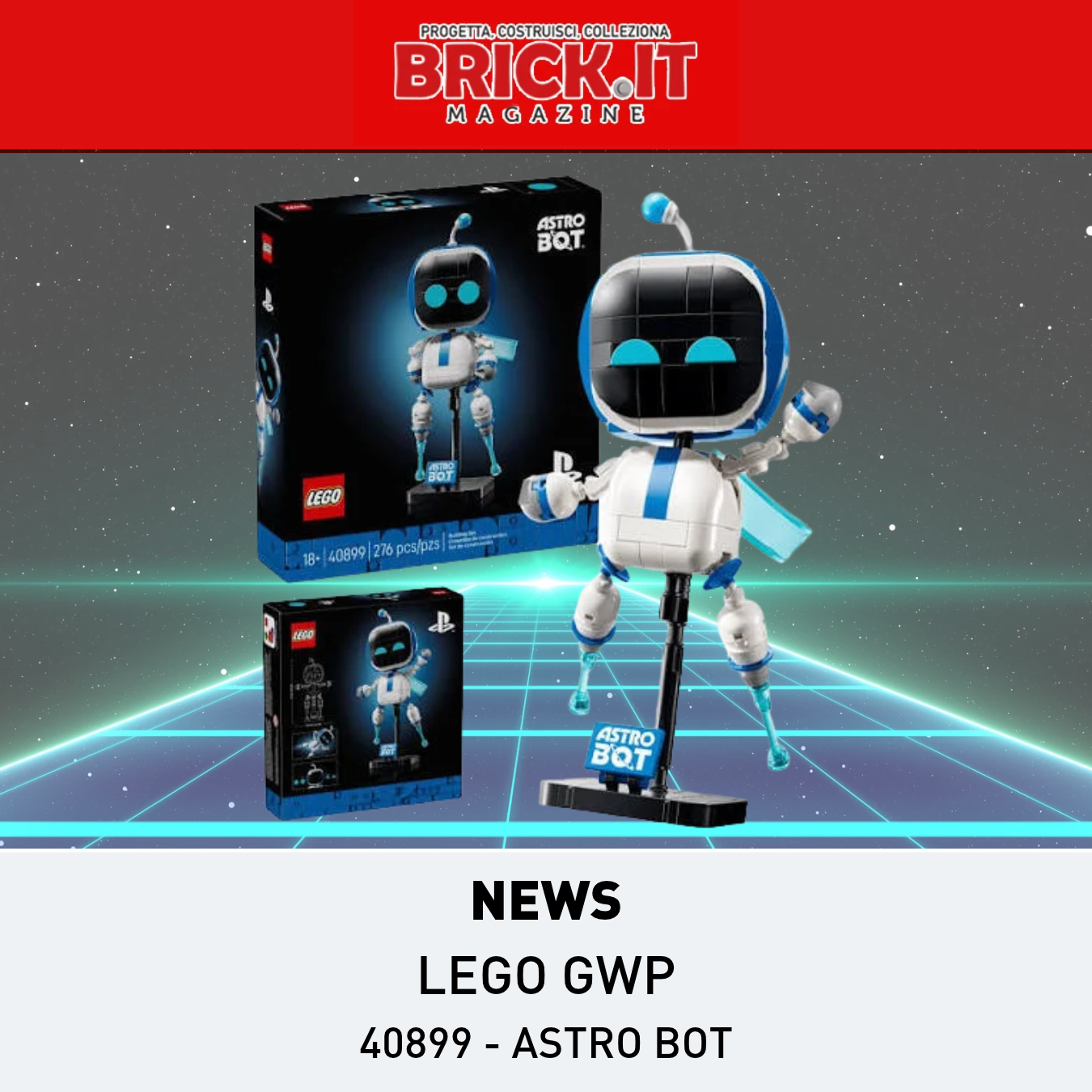 LEGO® PlayStation™ si porta a casa anche Astro Bot