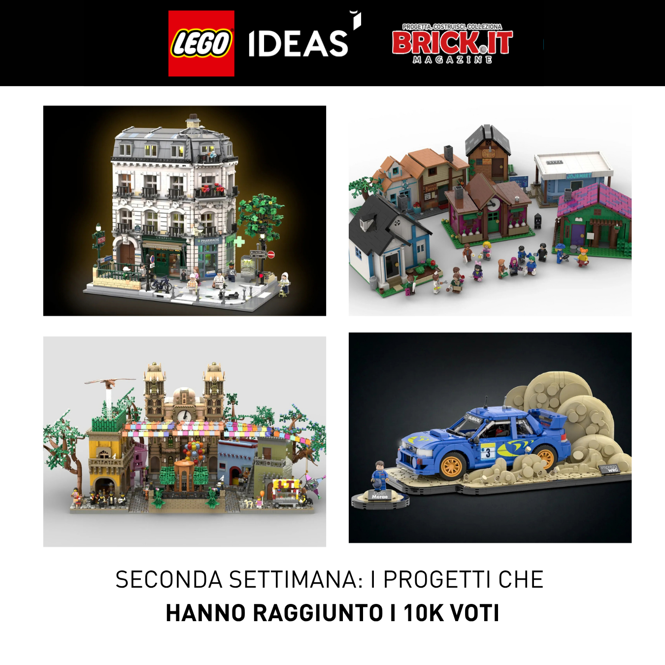 Aggiornamento settimanale LEGO® Ideas: 14 – 20 settembre