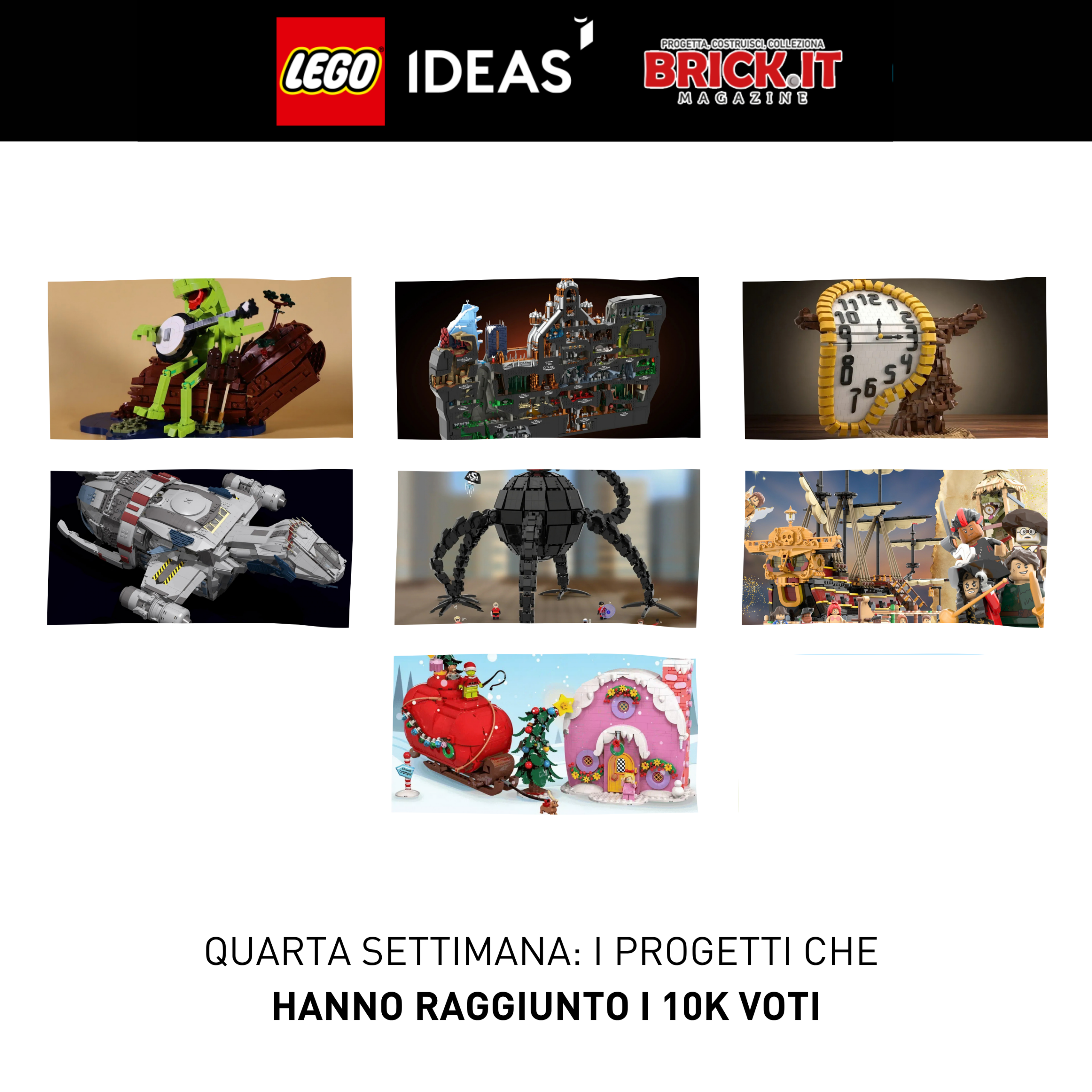 Aggiornamento settimanale LEGO® Ideas: 28 settembre – 4 ottobre