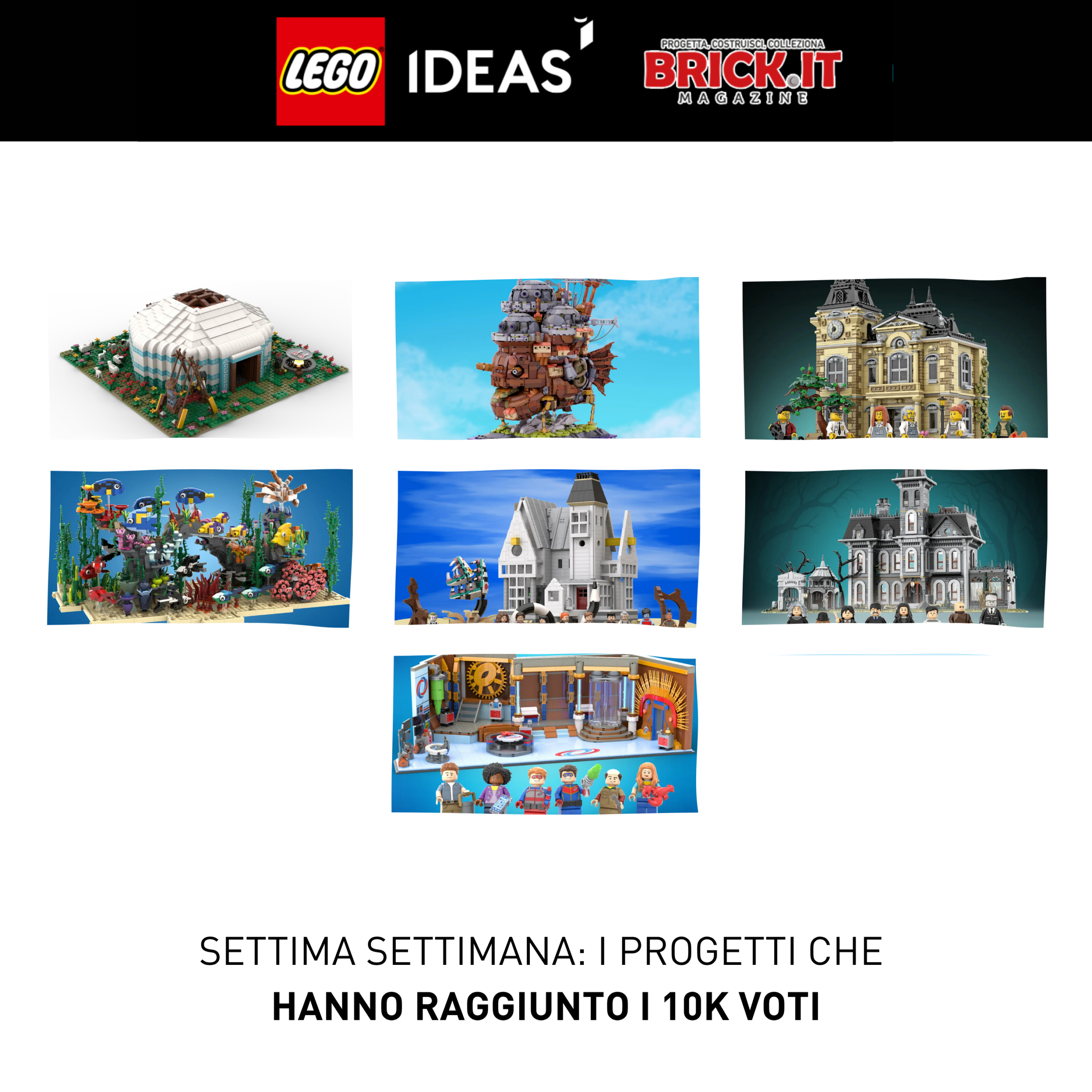 Aggiornamento settimanale LEGO® Ideas: 19 – 25 ottobre